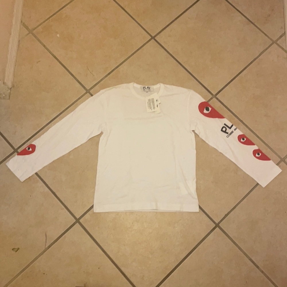 Come de garçon long sleeve tee shirt.